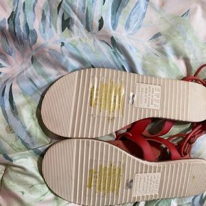 New summer sandals.   Never worn